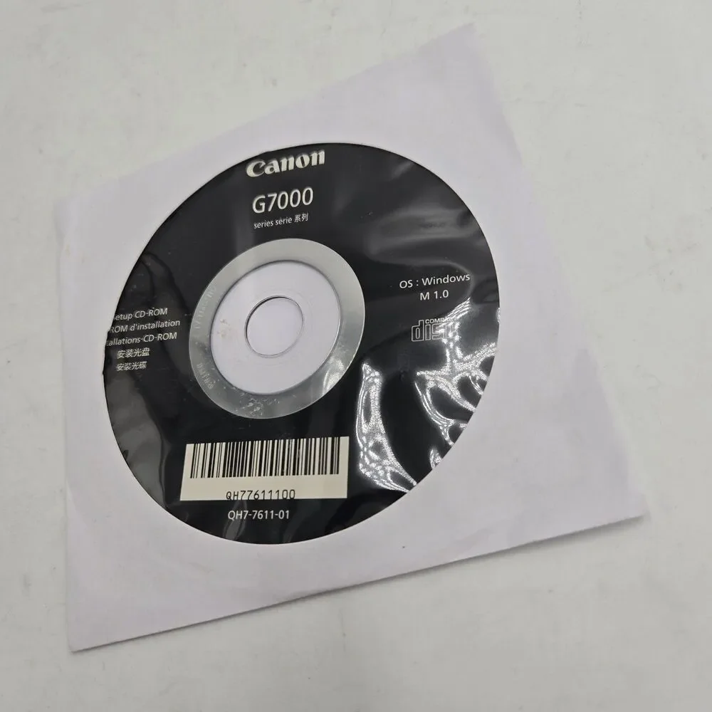 Canon G7000 Series Printer Setup Disc Software CD Windows Drivers 2019 NEW